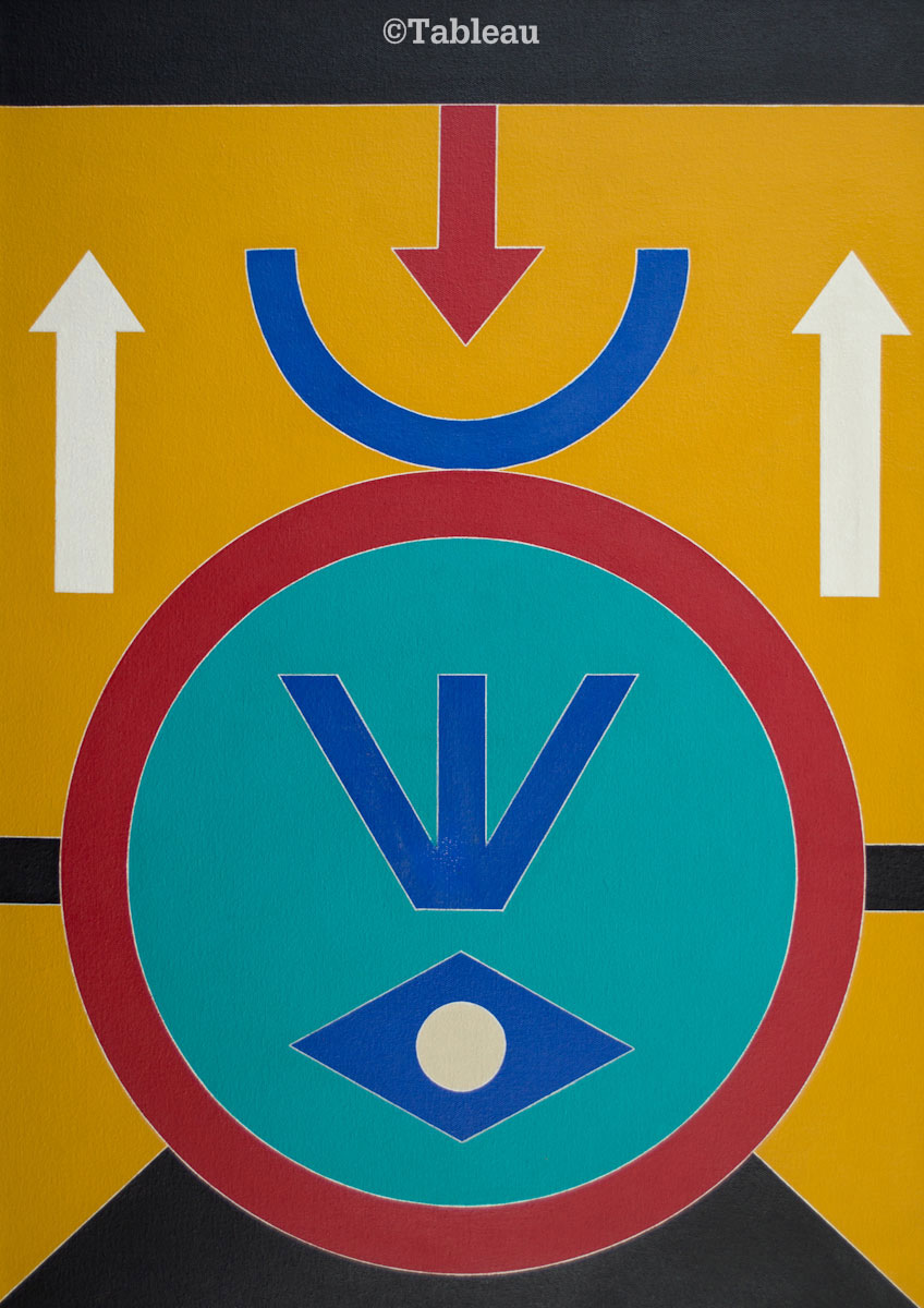 Rubem Valentim - Emblema 89