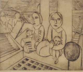 Lasar Segall - Grupo de Emigrantes no Tombadinho