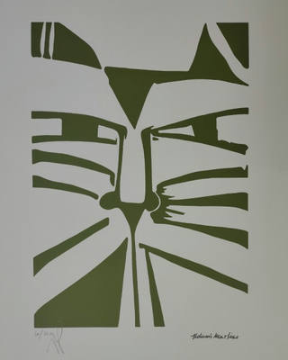 Aldemir Martins - Gato Verde