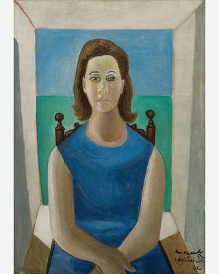 Emiliano di Cavalcanti - Mulher sentada