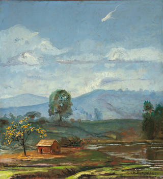 Aldo Bonadei - Paisagem