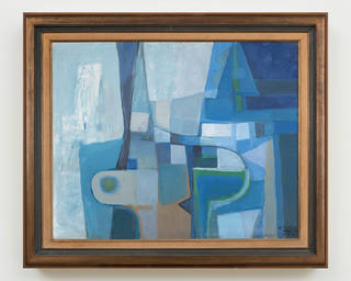 Roberto Burle Marx - Composição em azul