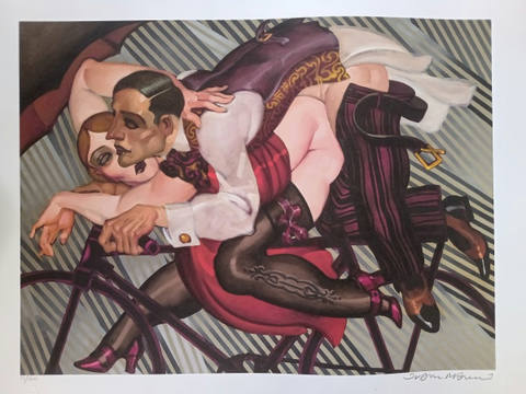 Casal na Bicicleta