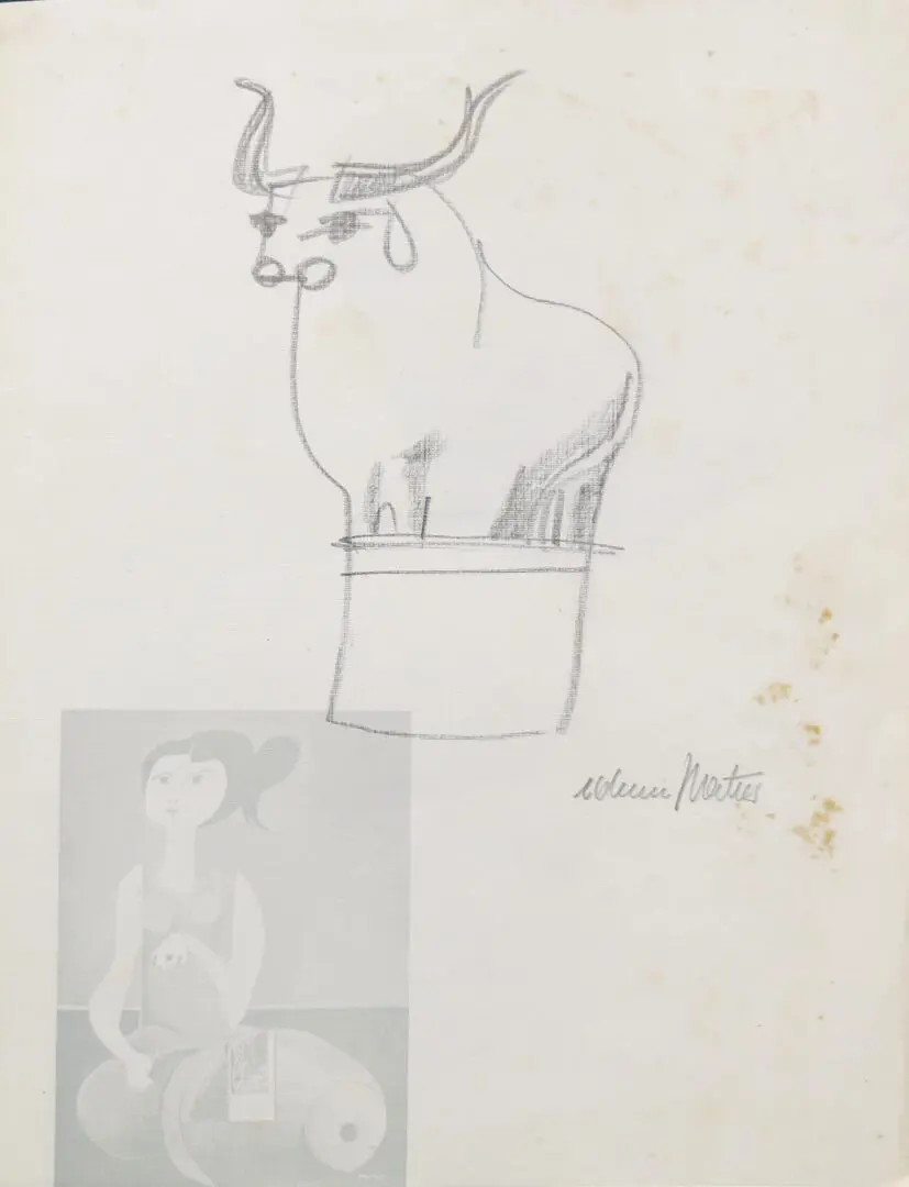 Aldemir Martins - Touro