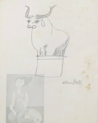 Aldemir Martins - Touro