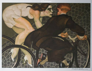 Juarez Machado - Casal em bicicleta