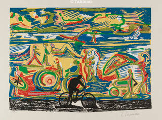 Rubens Gerchman - Na praia
