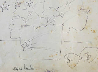 Aldemir Martins - Vaso com flores