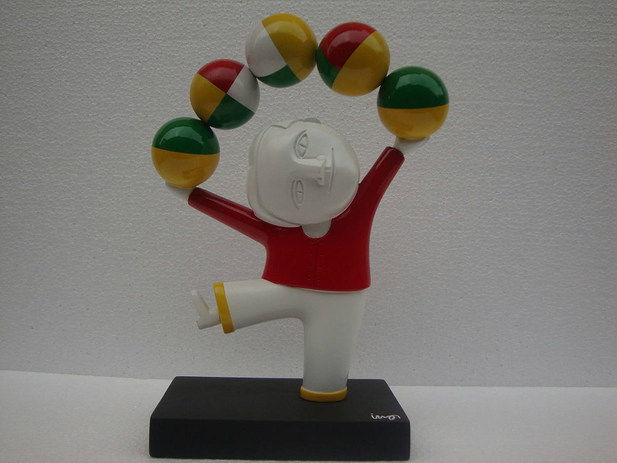 Equilibrista vermelho