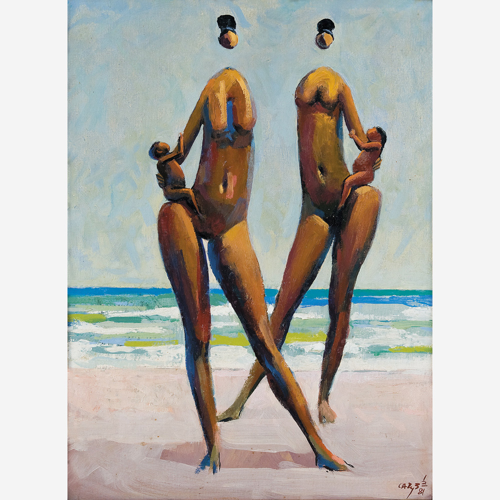 Carybé - Duas mães