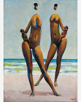 Carybé - Duas mães