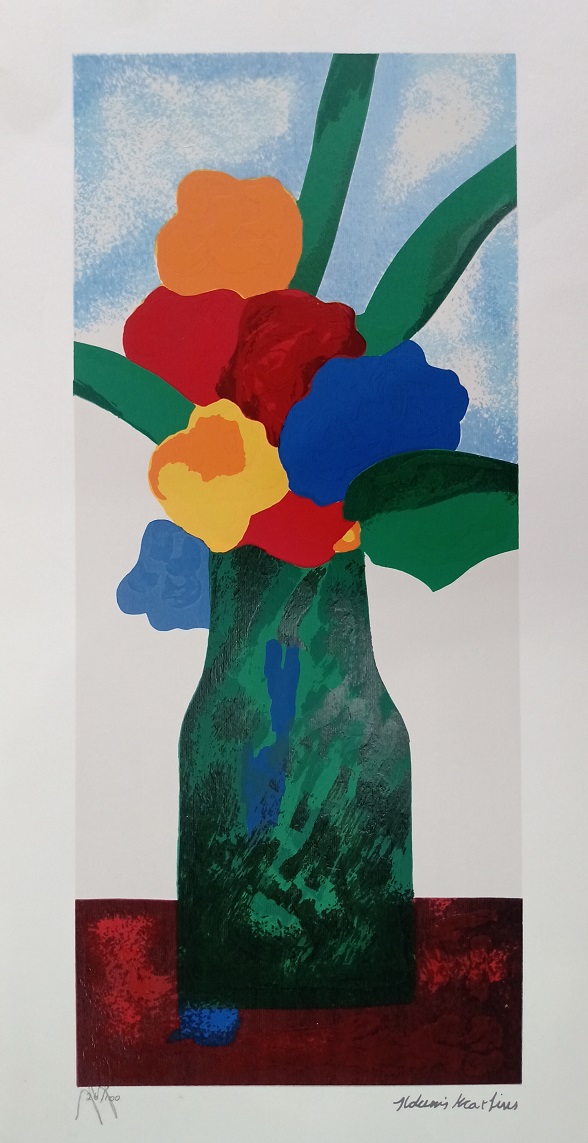 Vaso com flores