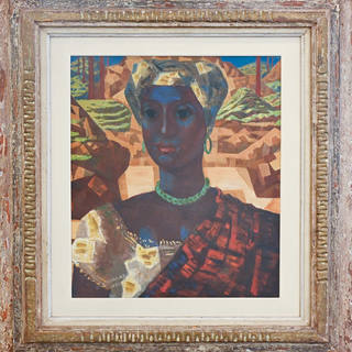 Candido Portinari - Mulher com turbante