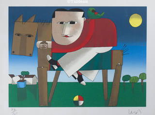 Inos Corradin - Montando a cavalo