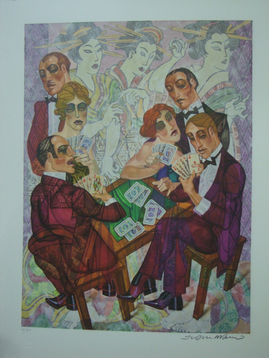 Juarez Machado - Jogando cartas