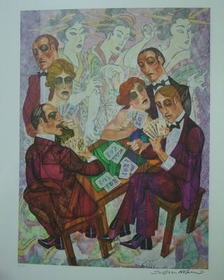 Juarez Machado - Jogando cartas