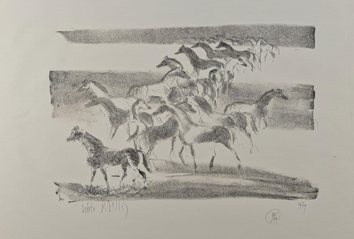 Lívio Abramo - Cavalos