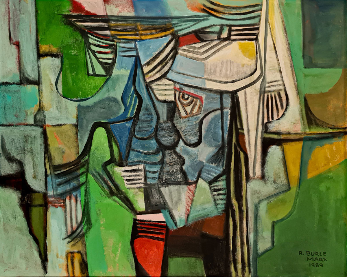 Roberto Burle Marx - Composição abstrata