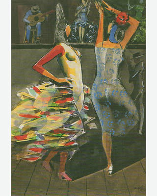 Carybé - Dança Flamenco
