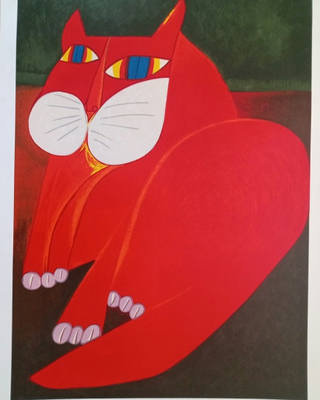 Aldemir Martins - Gato Vermelho