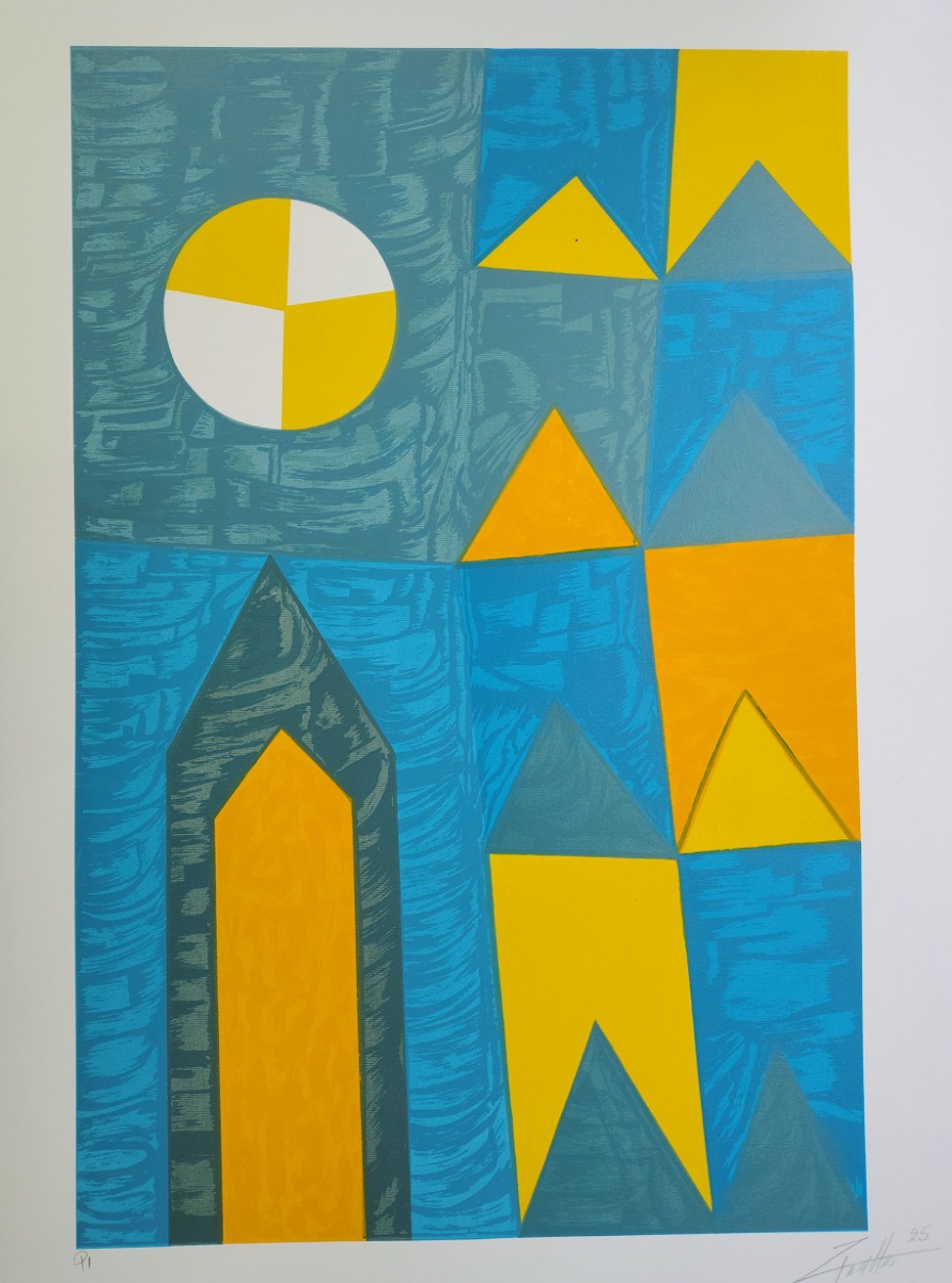 Fachada azul