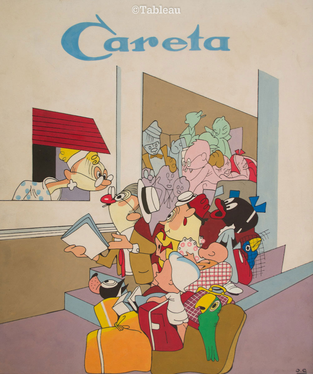 J. Carlos - Capa da revista Careta