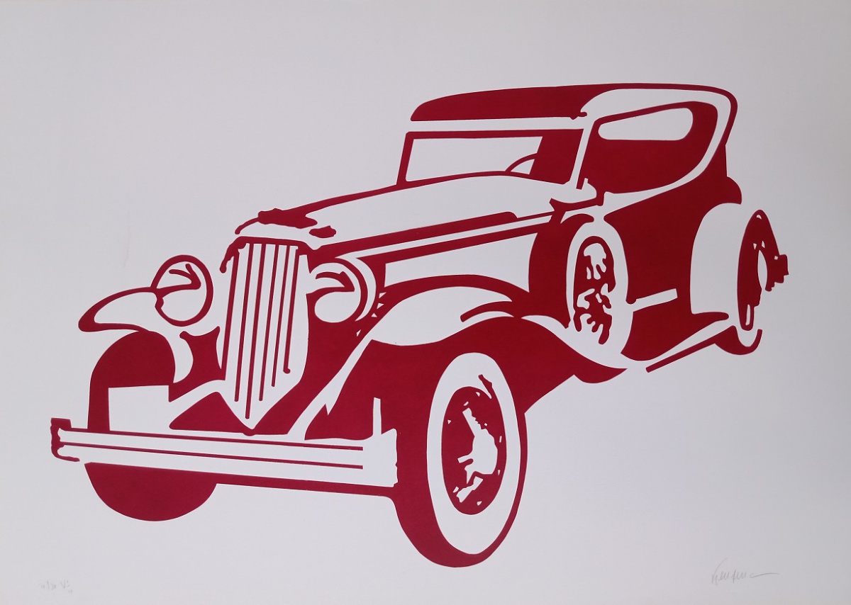 Kleber Ventura - Carro Antigo Vermelho