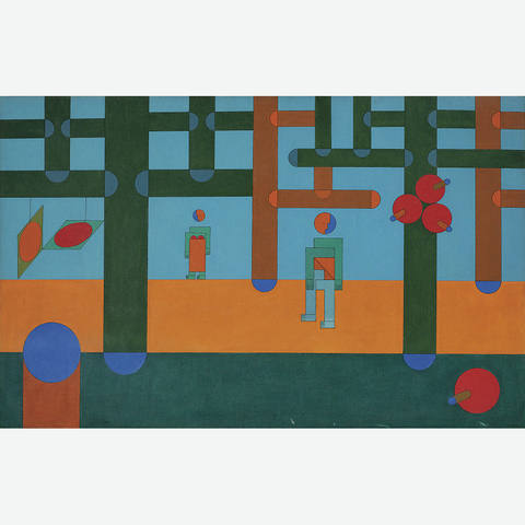 Paisagem com frutos