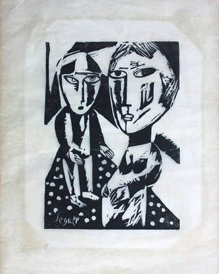 Lasar Segall - Viúva e filho
