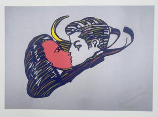 Rubens Gerchman - O beijo