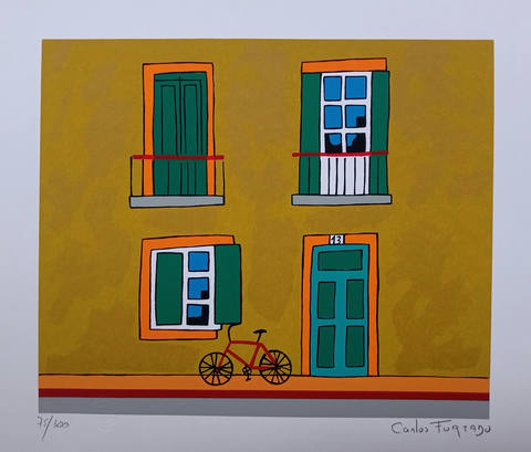 Fachada bege - casa 13
