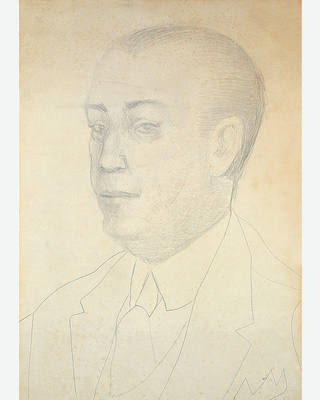 Emiliano di Cavalcanti - Retrato de Juscelino Kubichek