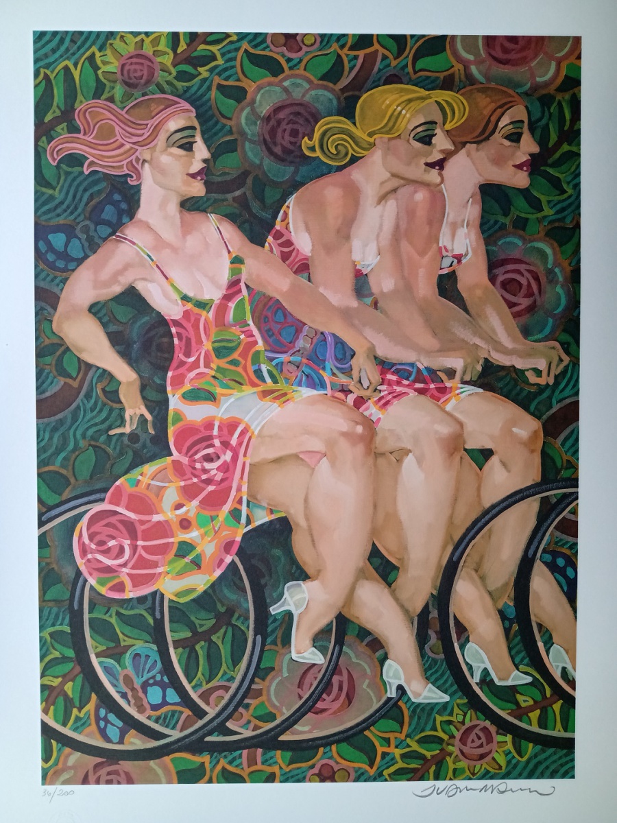 Trio de bicicleta