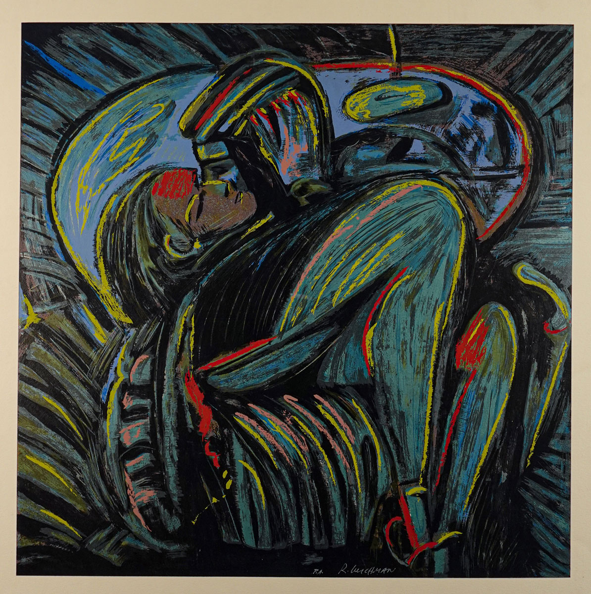 Rubens Gerchman - O beijo