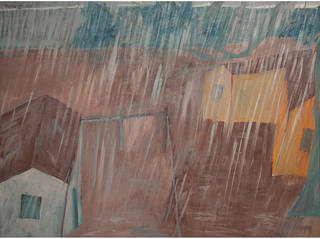 Kong Fang Chen - Paisagem com chuva