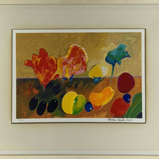 Aldemir Martins - Frutas e flores