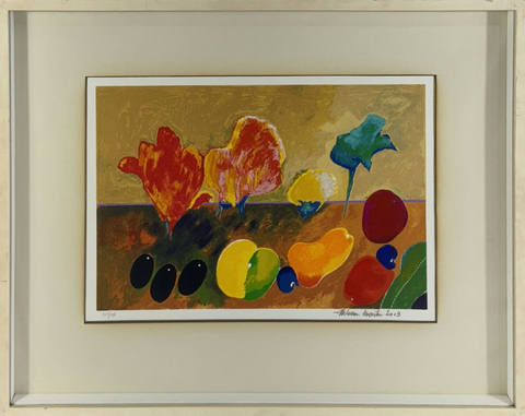 Frutas e flores