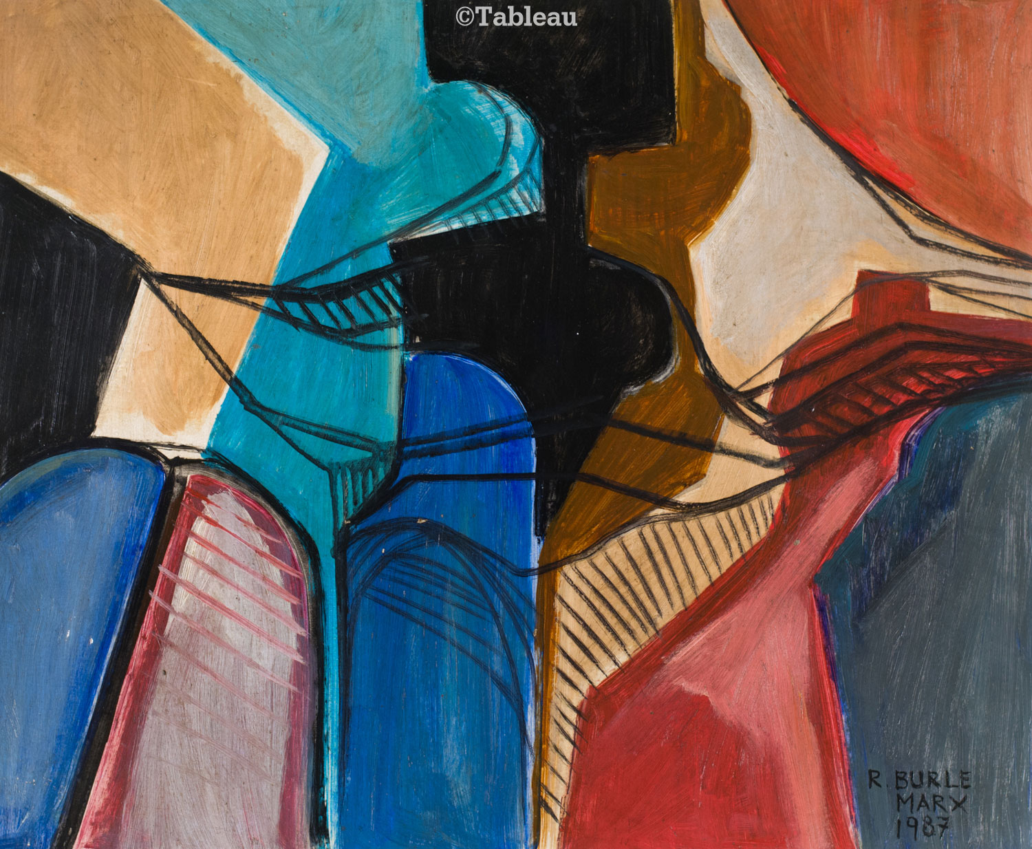 Roberto Burle Marx - Composição