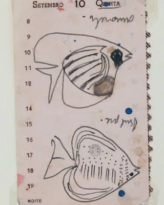 Aldemir Martins - Peixes - Déc 50