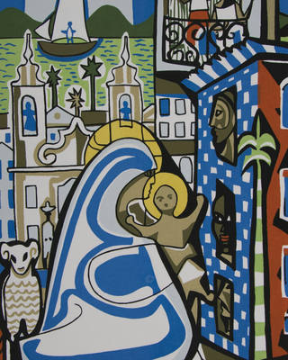 Emiliano di Cavalcanti - Paisagem da Bahia