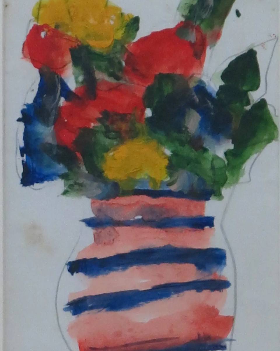 Aldemir Martins - Vaso de flores
