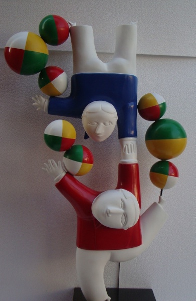 Inos Corradin - Dois Equilibristas (Vertical)