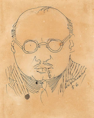 Candido Portinari - Retrato de Santa Rosa