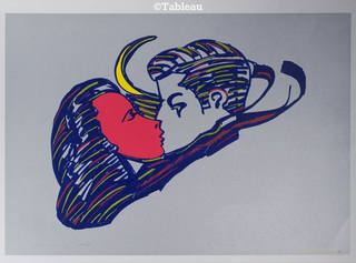 Rubens Gerchman - O beijo
