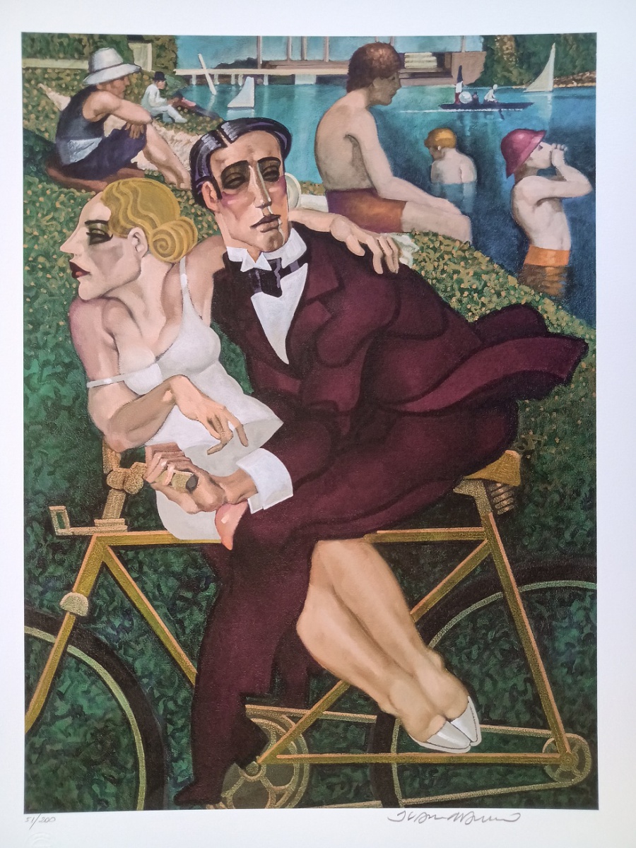 Juarez Machado - Série Bicicleta - Casal