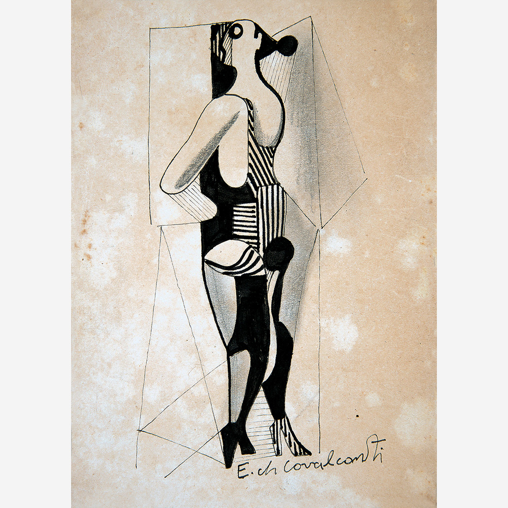 Emiliano di Cavalcanti - Figura de Mulher