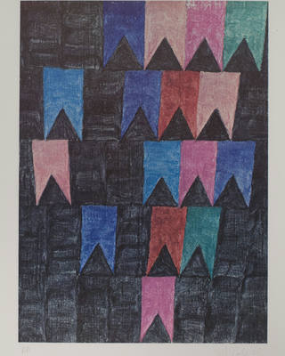Alfredo Volpi - Bandeirinhas