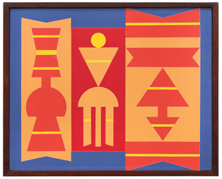 Rubem Valentim - Emblema 87