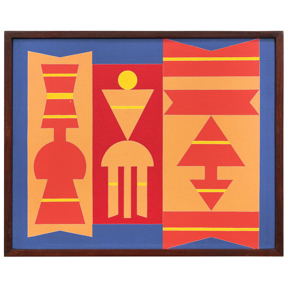 Rubem Valentim - Emblema 87