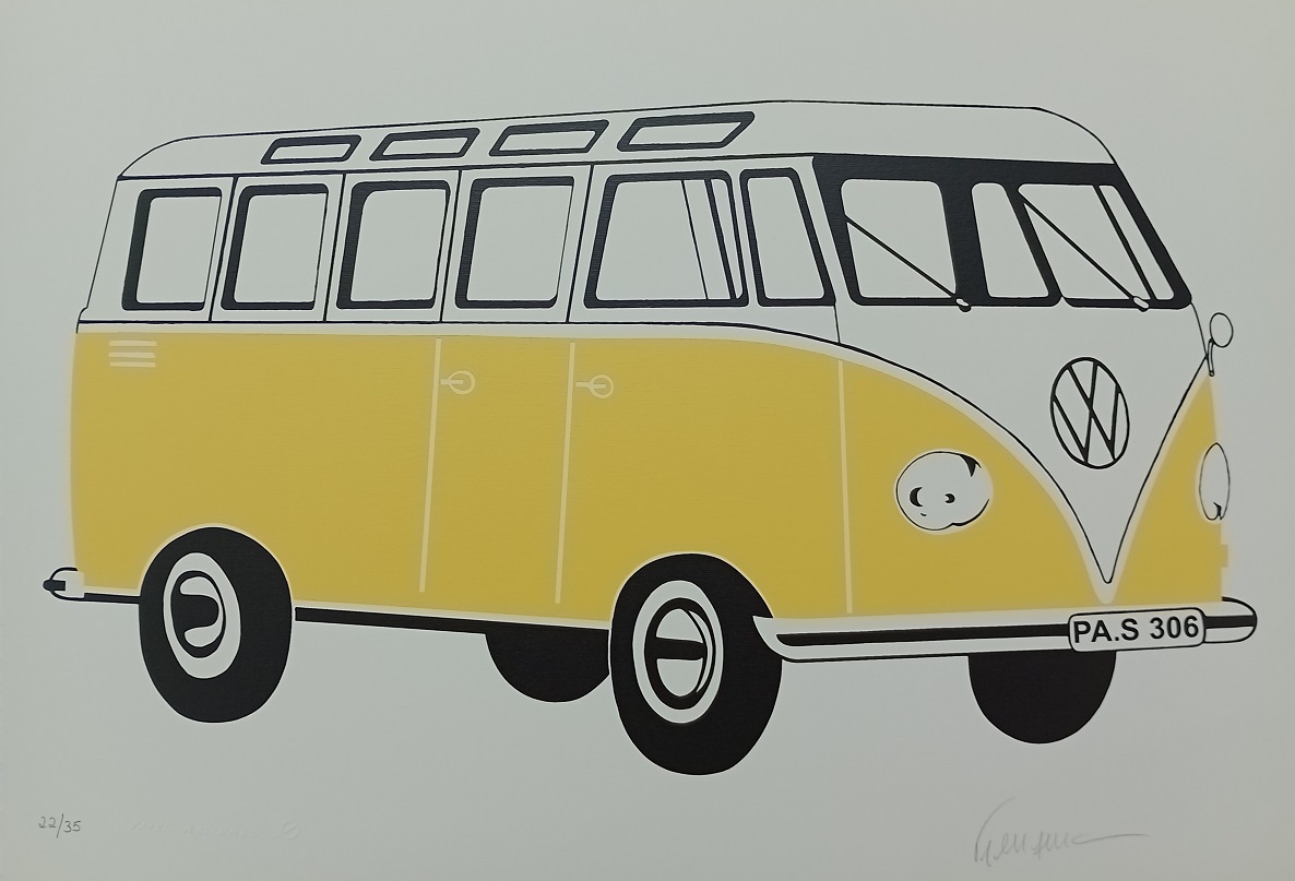 Kleber Ventura - kombi amarela